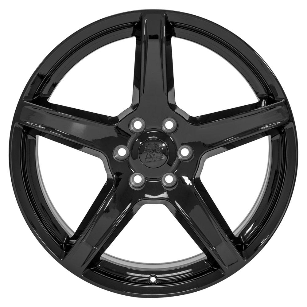 OE Wheels Replica DG22 Gloss Black 22x9.5 +9 6x139.7mm 78.1mm - Wheelwiz