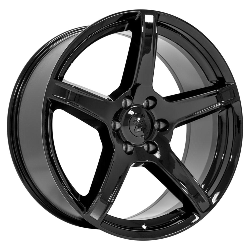 OE Wheels Replica DG22 Gloss Black 22x9.5 +9 6x139.7mm 78.1mm - Wheelwiz
