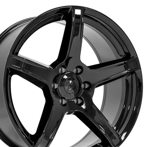 OE Wheels Replica DG22 Gloss Black 22x9.5 +9 6x139.7mm 78.1mm