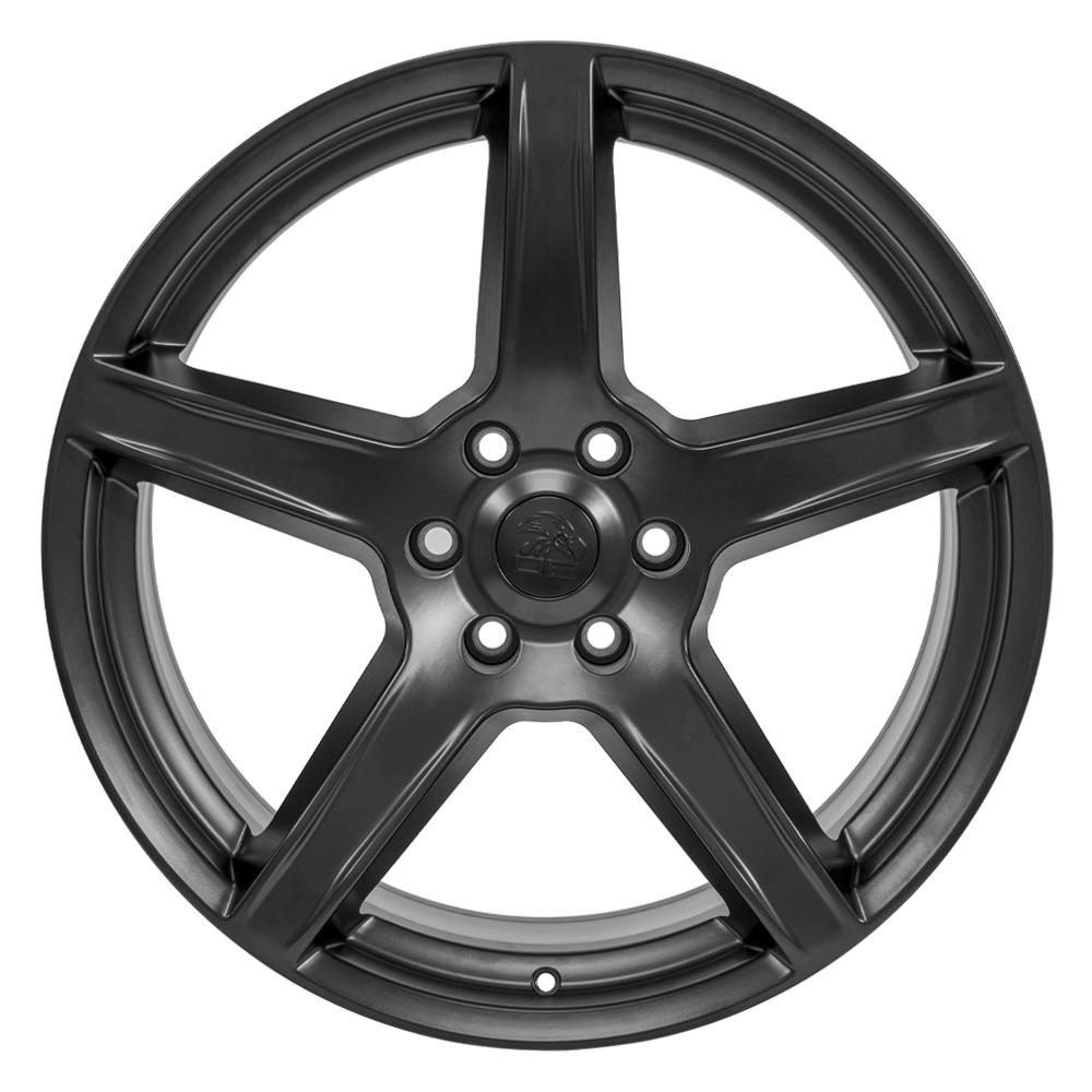 OE Wheels Replica DG22 Satin Black 22x9.5 +9 6x139.7mm 78.1mm - Wheelwiz