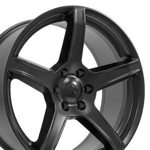 OE Wheels Replica DG22 Satin Black 22x9.5 +9 6x139.7mm 78.1mm