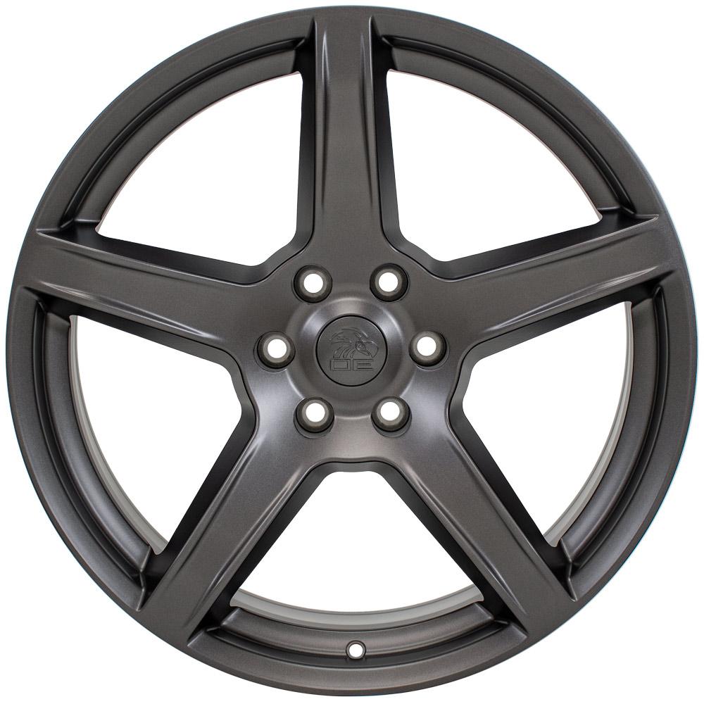 OE Wheels Replica DG22 Satin Gunmetal 22x9.5 +9 6x139.7mm 78.1mm