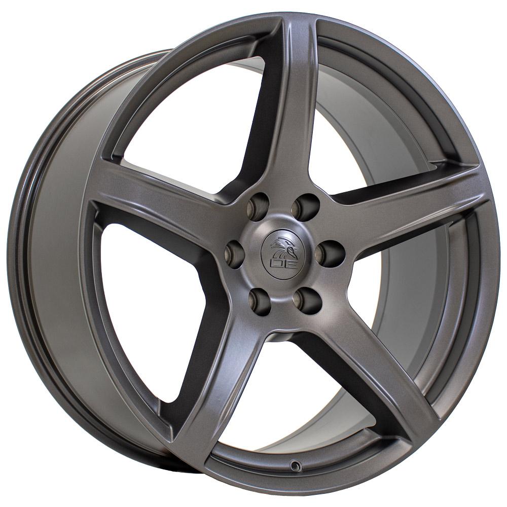 OE Wheels Replica DG22 Satin Gunmetal 22x9.5 +9 6x139.7mm 78.1mm
