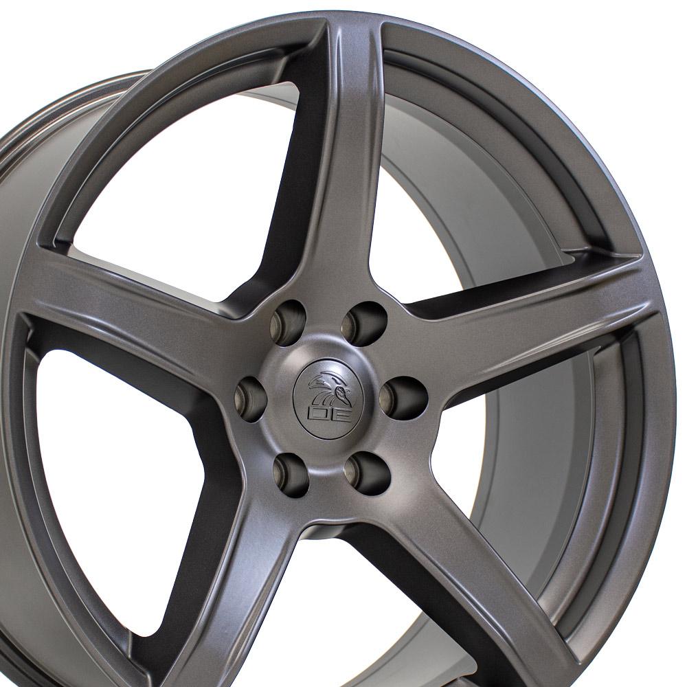 OE Wheels Replica DG22 Satin Gunmetal 22x9.5 +9 6x139.7mm 78.1mm