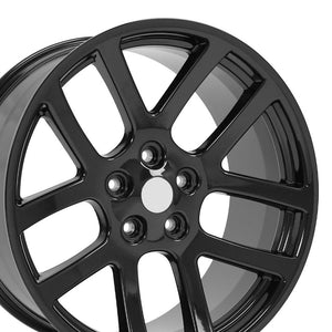 OE Wheels Replica DG51 Gloss Black 22x10.0 +25.4 5x139.7mm 78.3mm