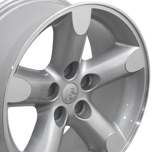 OE Wheels Replica DG56 Silver Machined 20x9.0 +19 5x139.7mm 78.1mm