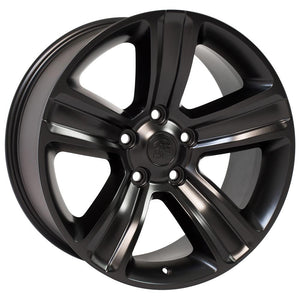 OE Wheels Replica DG65 Satin Black 20x9.0 +19 5x139.7mm 77.8mm