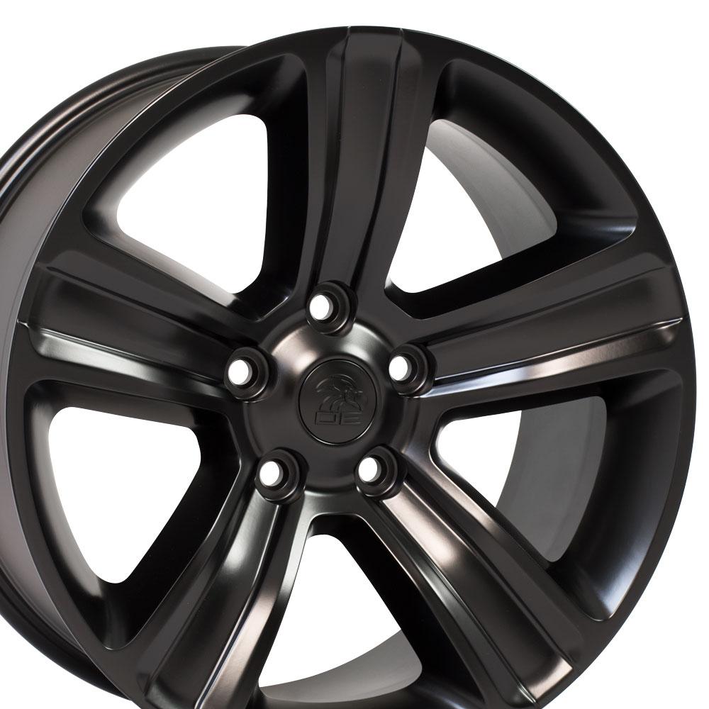 OE Wheels Replica DG65 Satin Black 20x9.0 +19 5x139.7mm 77.8mm