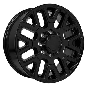 OE Wheels DG77 Gloss Black 20x8 +54.65 8x165.1|N/Amm 121.3mm - Wheelwiz