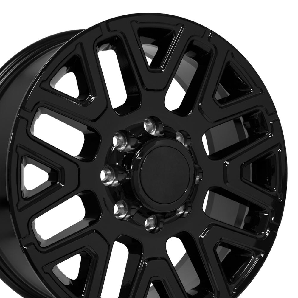 OE Wheels DG77 Gloss Black 20x8 +54.65 8x165.1|N/Amm 121.3mm - Wheelwiz