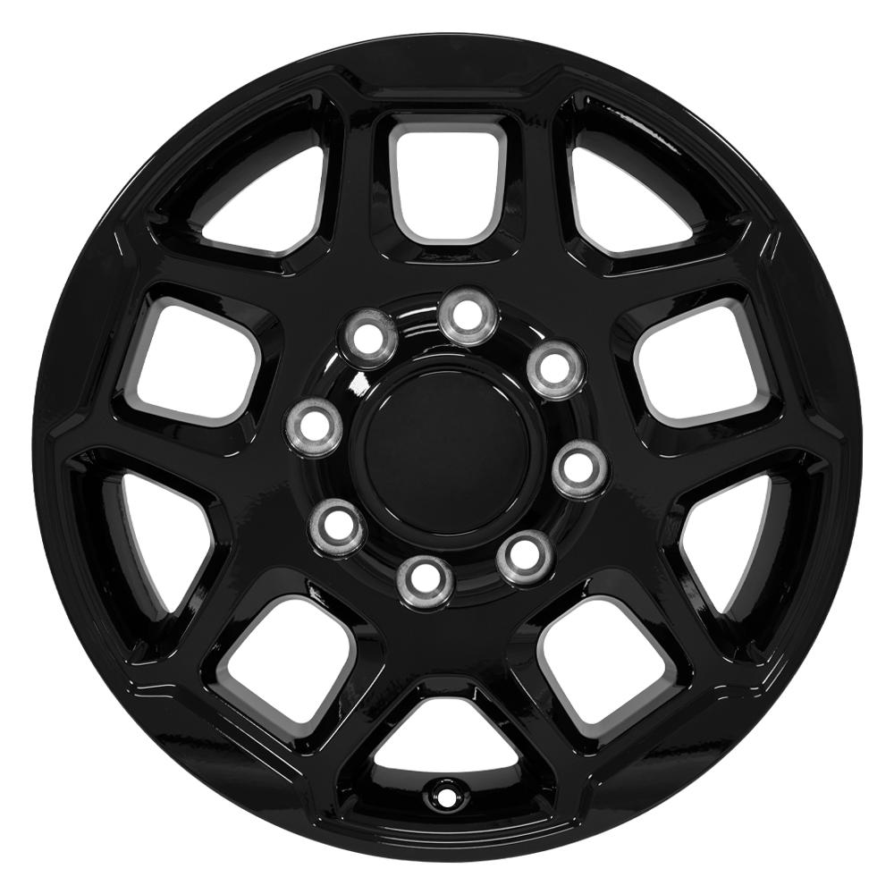 OE Wheels DG78 Gloss Black 18x8 +57.15 8x165.1|N/Amm 121.3mm - Wheelwiz