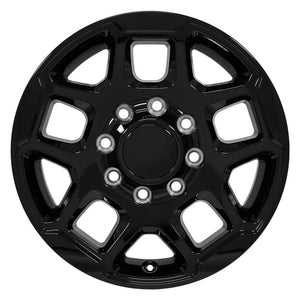 OE Wheels DG78 Gloss Black 18x8 +57.15 8x165.1|N/Amm 121.3mm - Wheelwiz