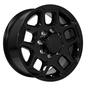 OE Wheels DG78 Gloss Black 18x8 +57.15 8x165.1|N/Amm 121.3mm - Wheelwiz