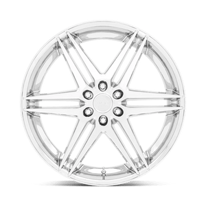 DUB S265 DIRTY DOG Chrome 26x10 +25 6x139.7mm 106.1mm - Wheelwiz