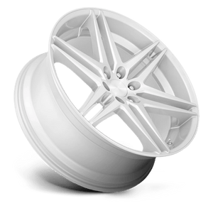 DUB S270 DIRTY DOG Silver W/ Brushed Face 24x10 +25 6x139.7mm 106.1mm - Wheelwiz