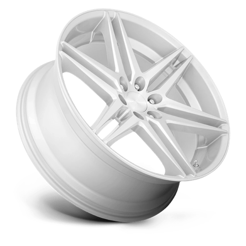 DUB S270 DIRTY DOG Silver W/ Brushed Face 24x10 +25 6x139.7mm 106.1mm - Wheelwiz