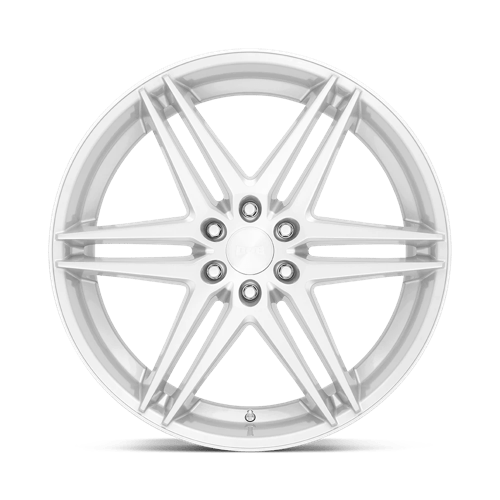 DUB S270 DIRTY DOG Silver W/ Brushed Face 24x10 +25 6x139.7mm 106.1mm - Wheelwiz