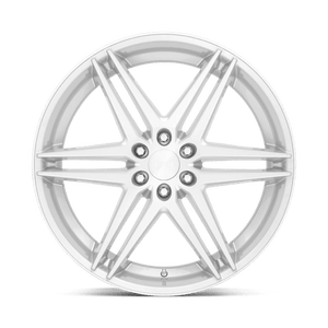 DUB S270 DIRTY DOG Silver W/ Brushed Face 26x10 +25 6x139.7mm 106.1mm - Wheelwiz