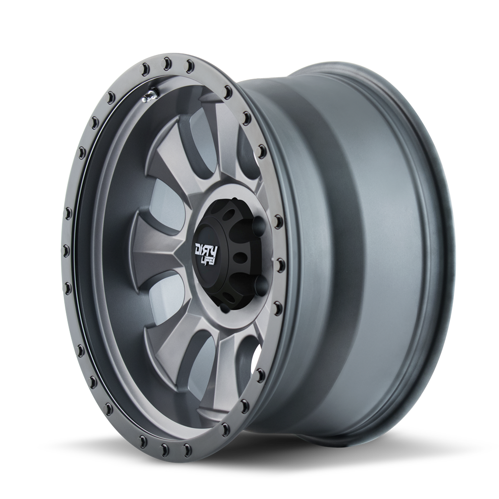Dirty Life IRONMAN Satin gunmetal 20x9 0 5x150mm 110mm - WheelWiz