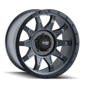 Dirty Life ROADKILL Satin gunmetal 20x9 +18 5x150mm 110mm - WheelWiz