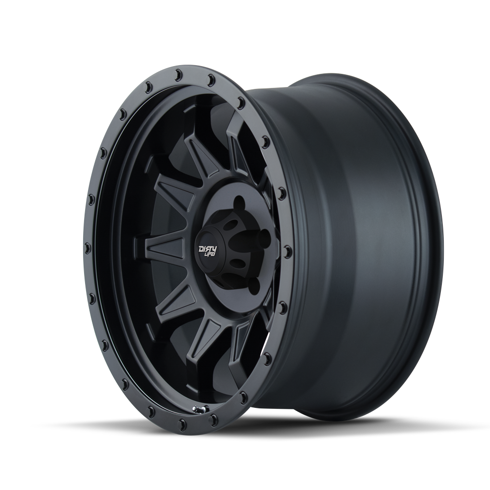 Dirty Life ROADKILL Satin black 20x10 -19 5x150mm 110mm - WheelWiz