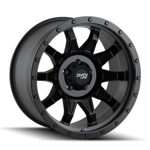 Dirty Life ROADKILL Satin black 17x8.5 -6 5x127mm 83.82mm - WheelWiz