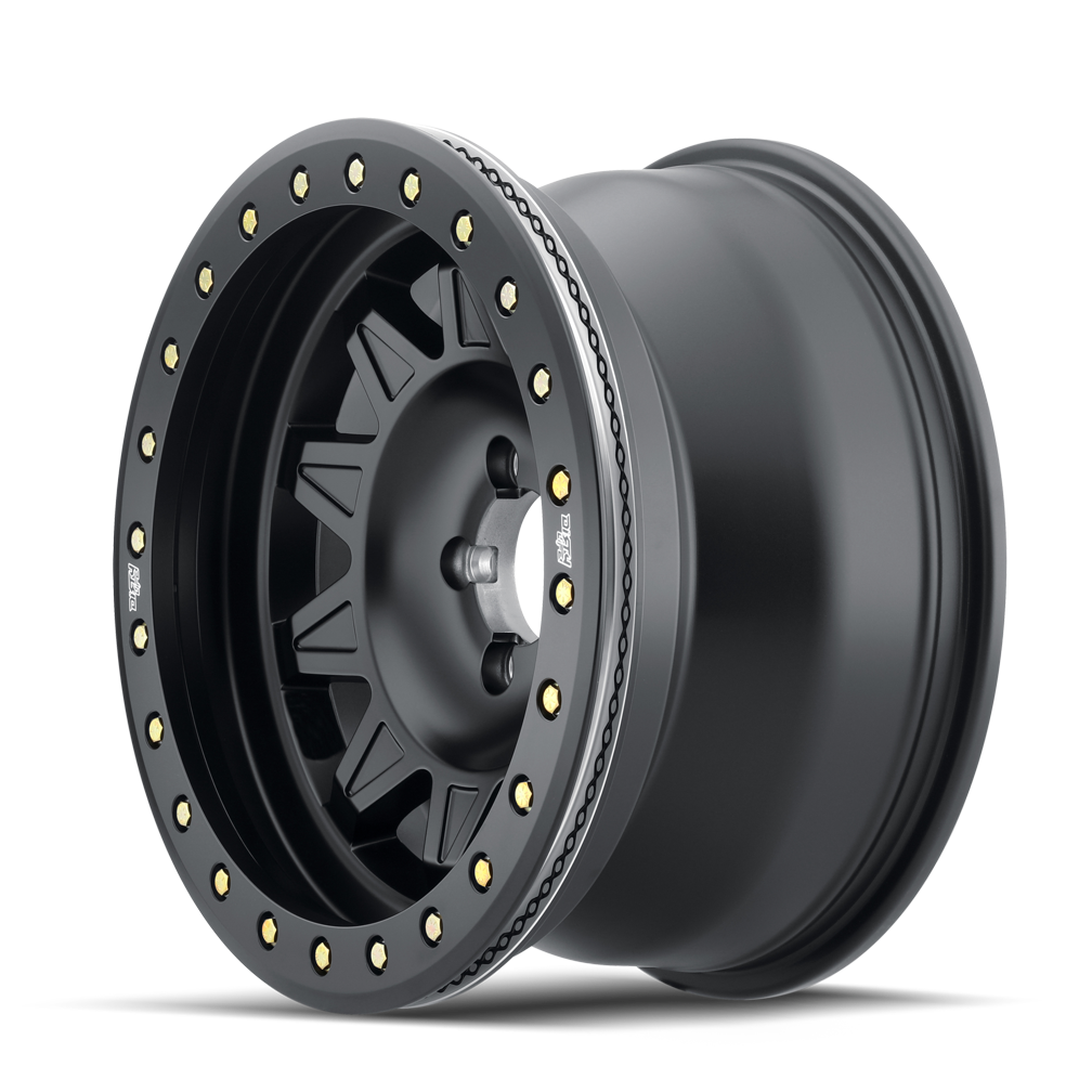 Dirty Life ROADKILL Matte black/black beadloc 17x9 -14 Custommm 71.5mm