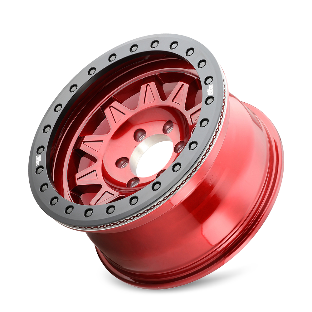 Dirty Life ROADKILL RACE Gloss crimson candy red 17x9 -14 8x170mm 130.8mm - Wheelwiz