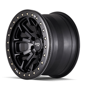 Dirty Life DT-1 Satin black 17x9 -12 6x139.7mm 106mm - Wheelwiz