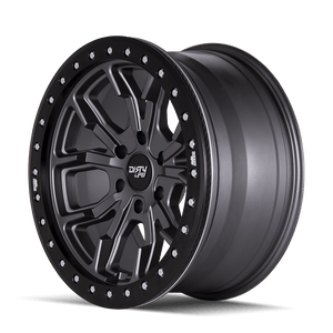 Dirty Life DT-1 Satin gunmetal 17x9 -12 6x139.7mm 106mm - Wheelwiz