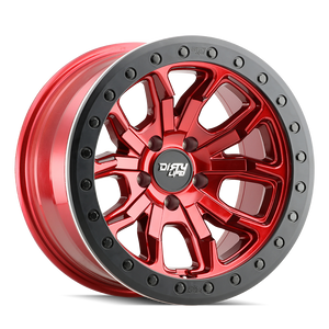 Dirty Life DT-1 Crimson candy red 17x9 -12 8x170mm 130.8mm - Wheelwiz