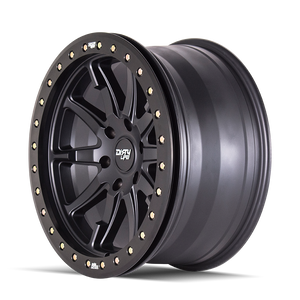 Dirty Life DT-2 Satin black 17x9 -12 6x120mm 66.9mm