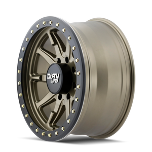 Dirty Life DT-2 Satin gold 17x9 -12 8x170mm 130.8mm - Wheelwiz