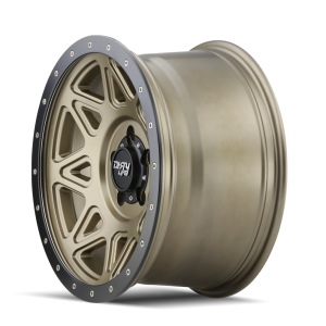 Dirty Life THEORY Matte gold 18x9 0 8x165.1mm 130.8mm - WheelWiz