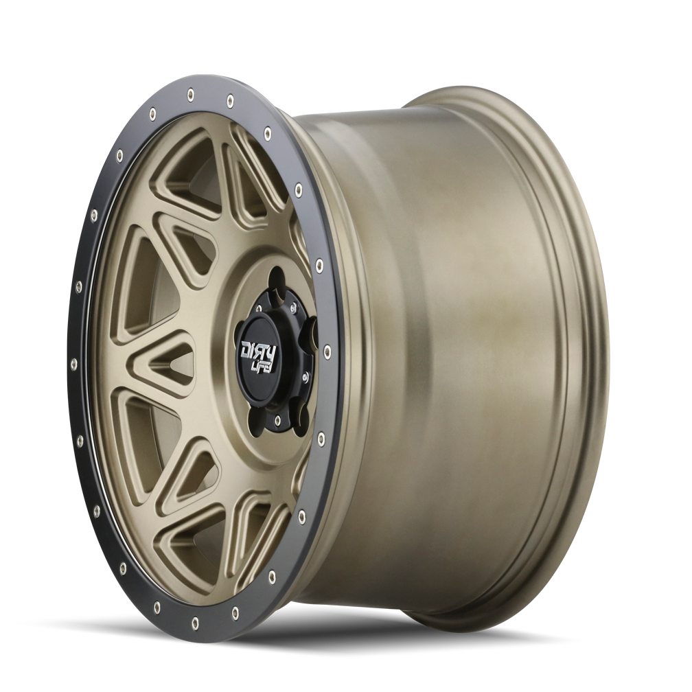 Dirty Life THEORY Matte gold 17x9 -12 5x127mm 78.1mm - Wheelwiz