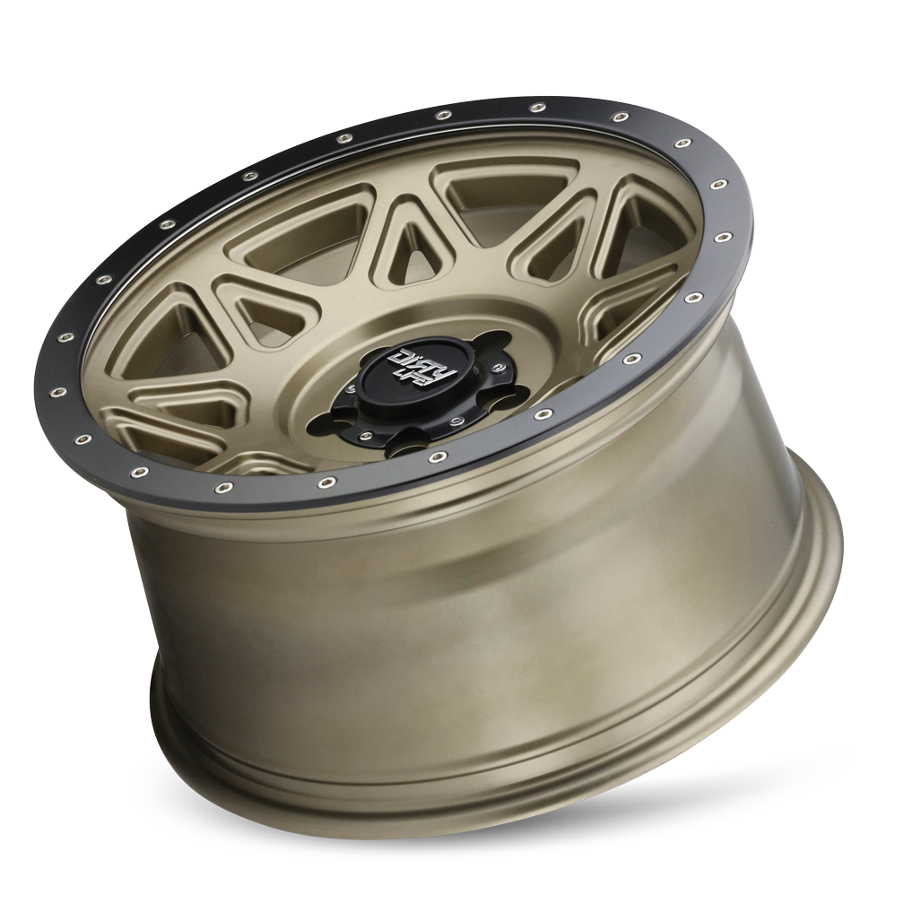 Dirty Life THEORY Matte gold 17x9 -12 6x139.7mm 106mm - Wheelwiz