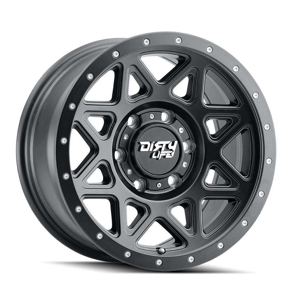 Dirty Life THEORY Satin black 16x8 0 6x120mm 66.9mm - Wheelwiz