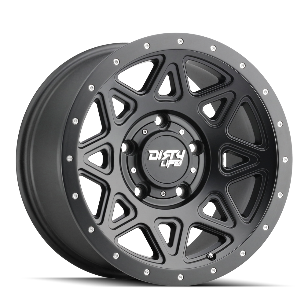 Dirty Life THEORY Satin black 16x8 0 6x139.7mm 106mm - Wheelwiz