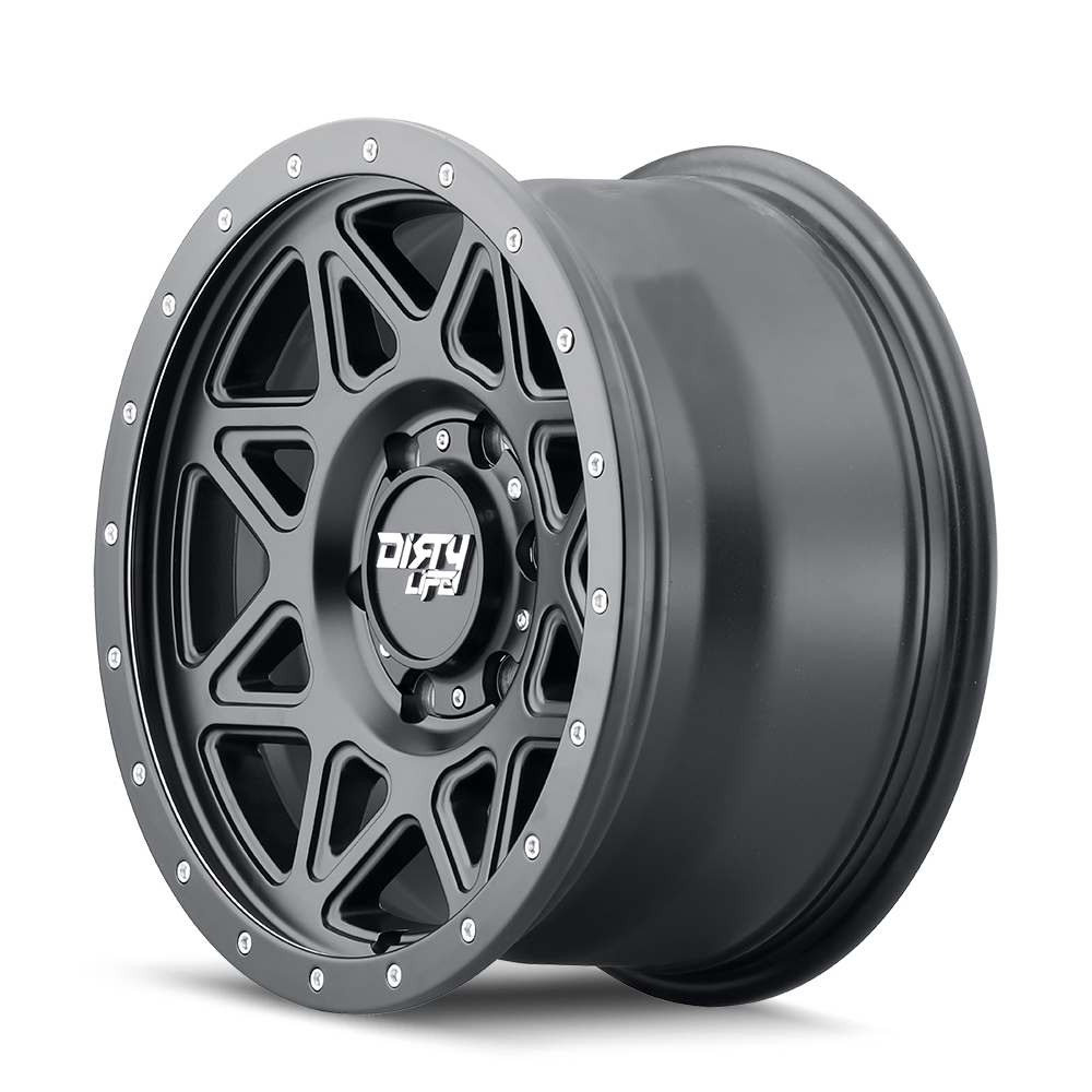 Dirty Life THEORY Satin black 20x9 0 8x165.1mm 130.8mm - Wheelwiz