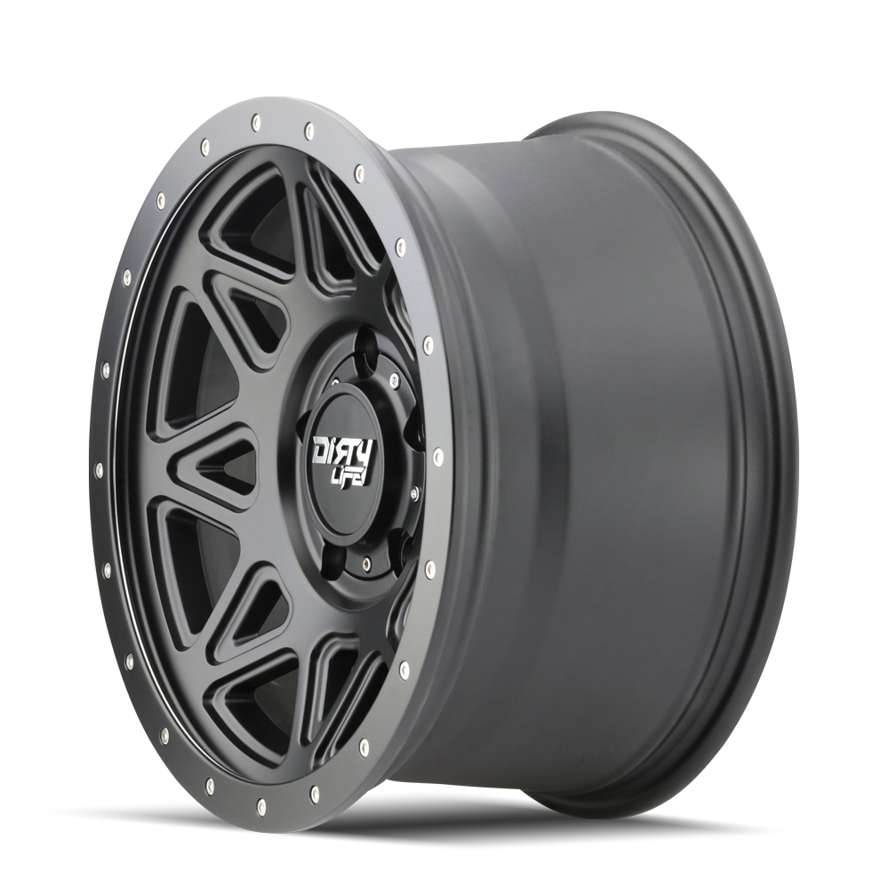 Dirty Life THEORY Satin black 20x9 +18 5x150mm 110mm - Wheelwiz