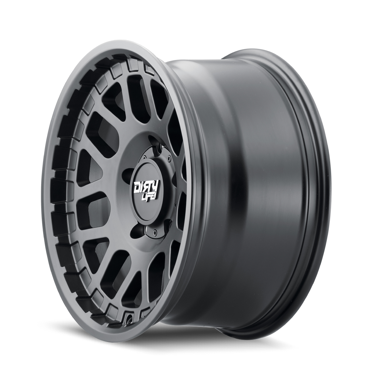 Dirty Life MESA Matte black 17x9 -12 6x139.7mm 106mm - Wheelwiz