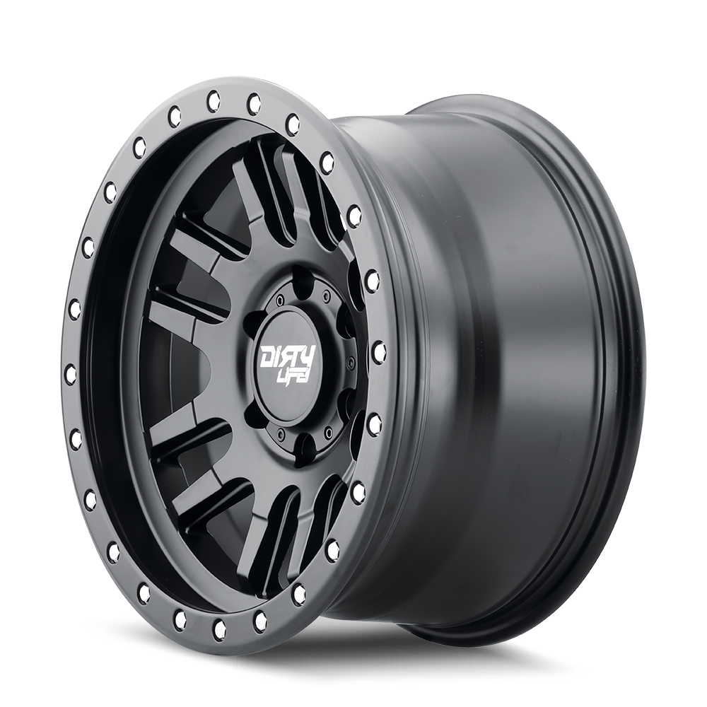 Dirty Life CANYON PRO Satin black 17x9 0 6x139.7mm 106mm - Wheelwiz