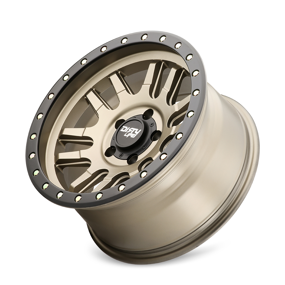 Dirty Life CANYON PRO Satin gold 17x9 -38 5x127mm 71.5mm - Wheelwiz