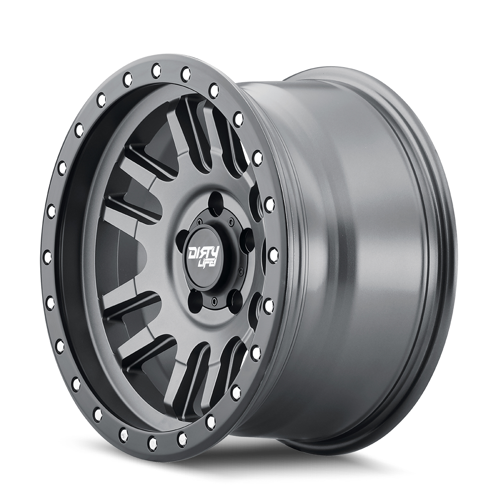 Dirty Life CANYON PRO Satin graphite 17x9 -12 5x127mm 71.5mm - Wheelwiz