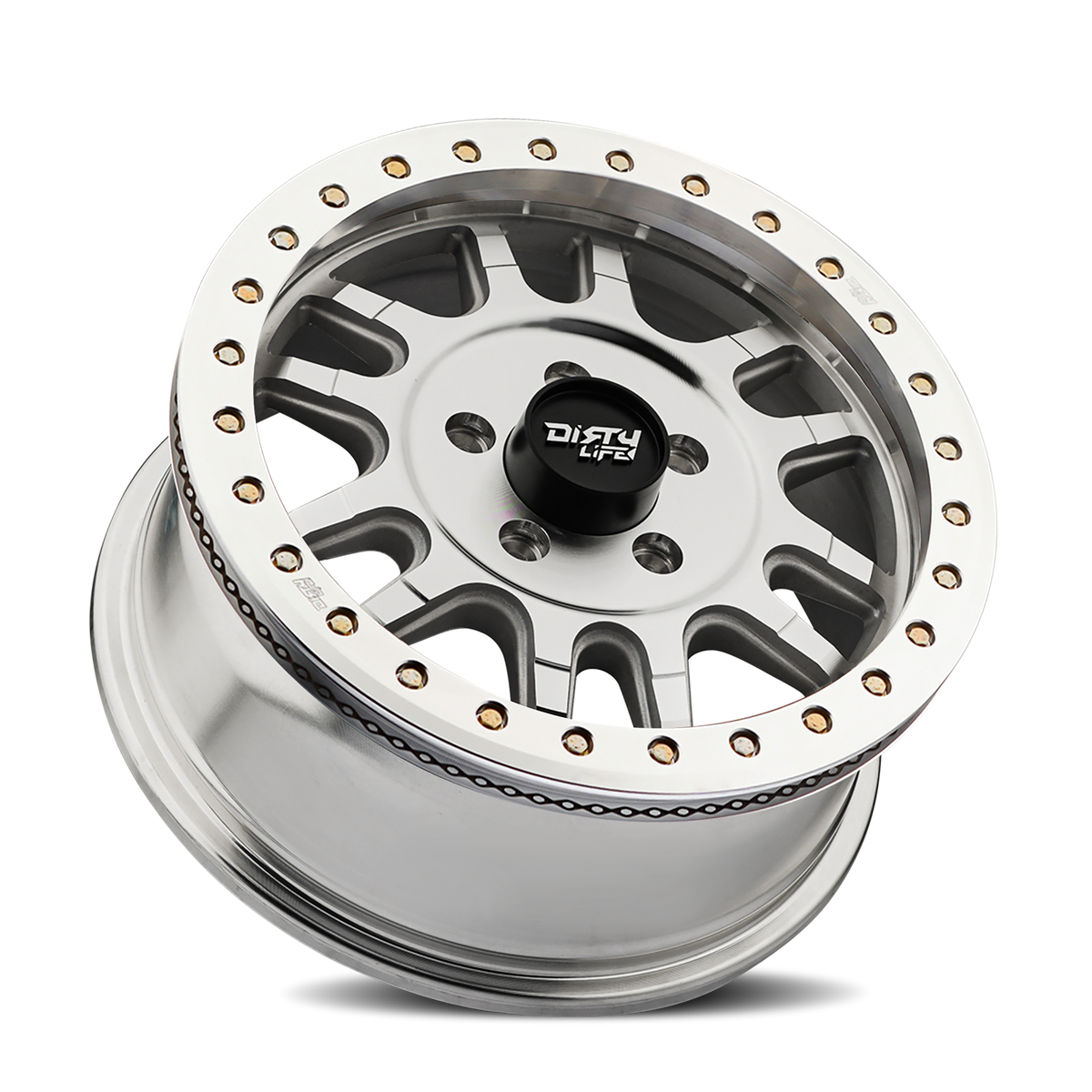 Dirty Life CANYON PRO SXS Machined 15x7 +38 5x114.3mm 77mm - Wheelwiz