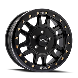 Dirty Life CANYON PRO SXS Matte black 15x7 +13 Custommm 106.25mm - Wheelwiz