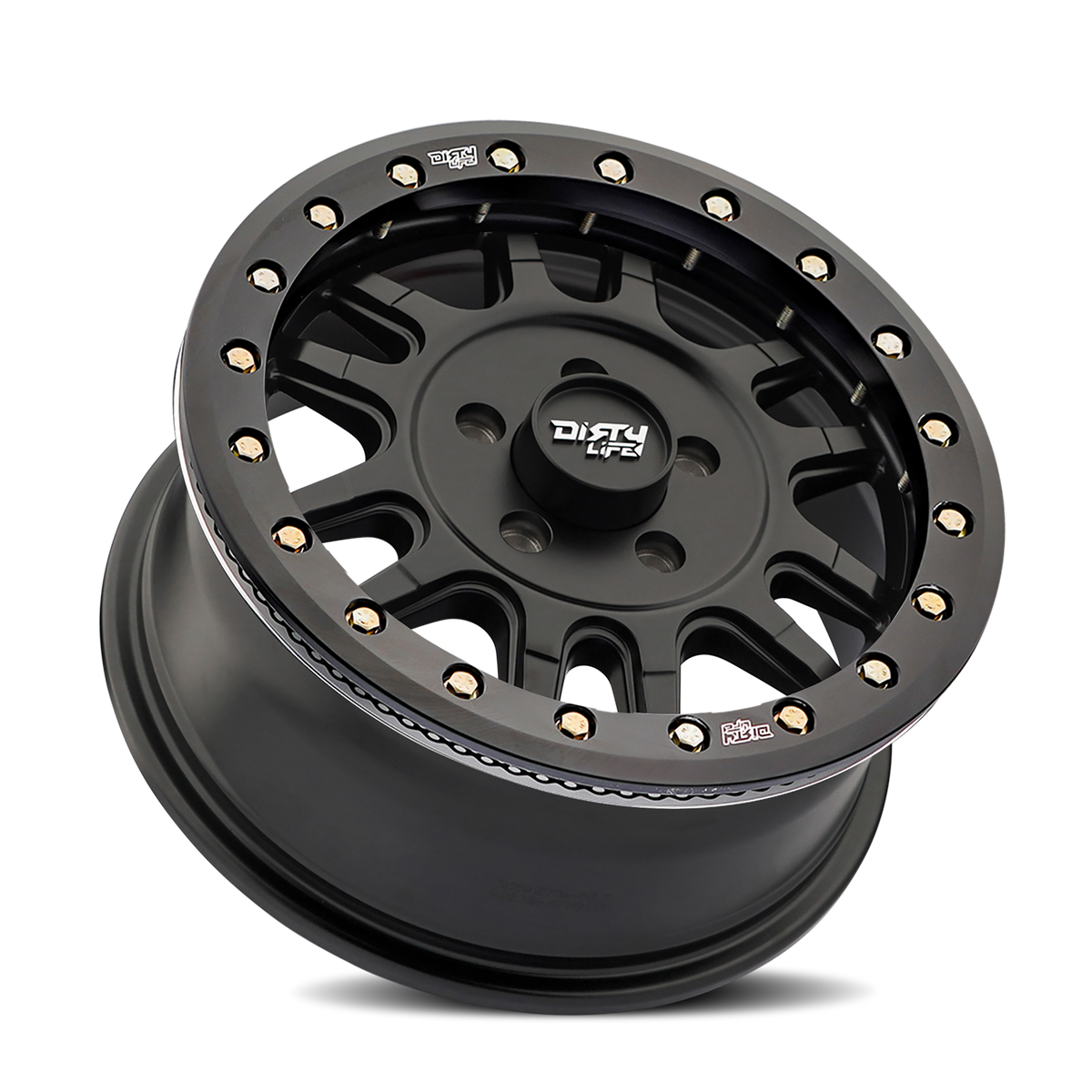 Dirty Life CANYON PRO SXS Matte black 15x7 +13 4x137mm 106.25mm - Wheelwiz