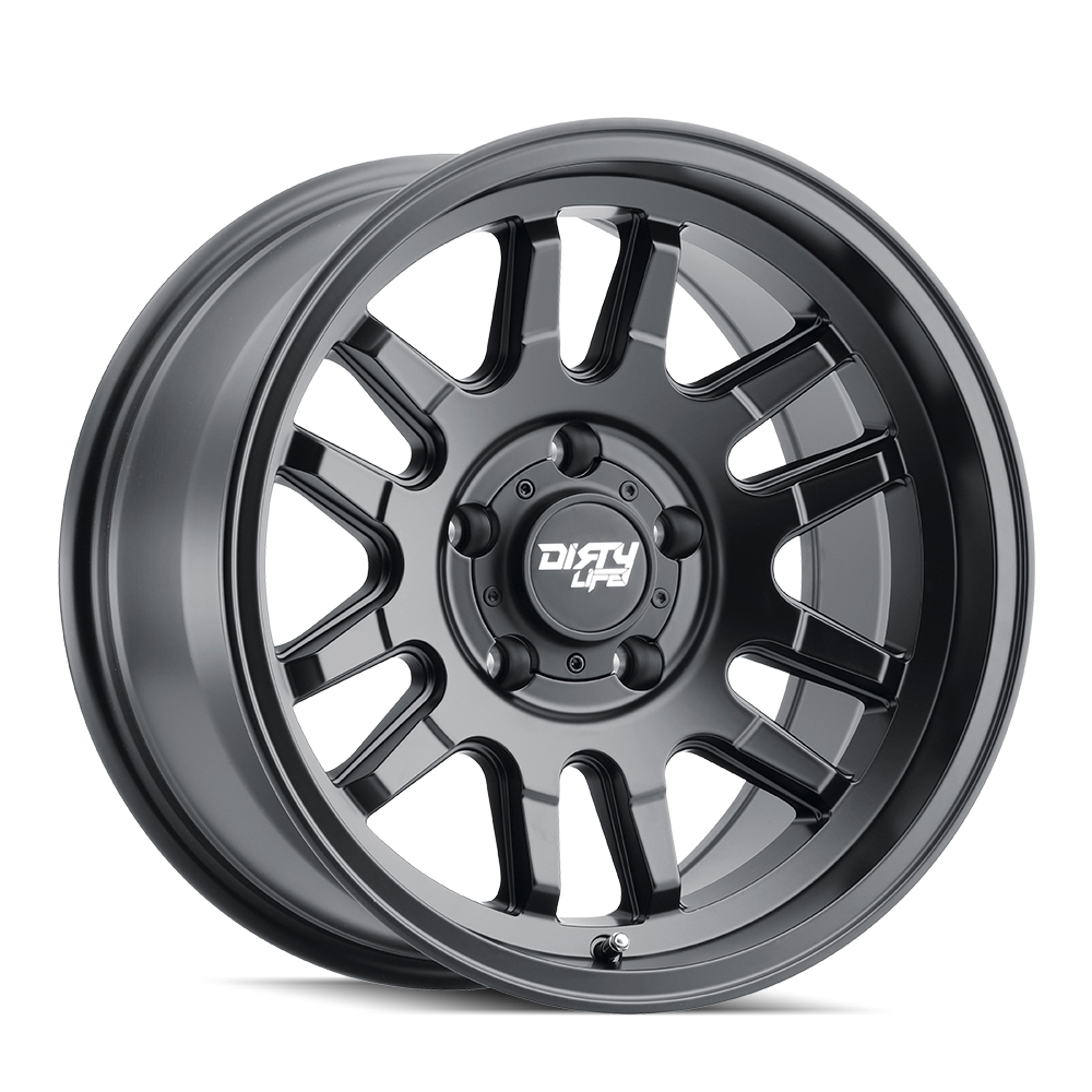 Dirty Life CANYON Matte black 17x9 -12 6x139.7mm 106mm - Wheelwiz