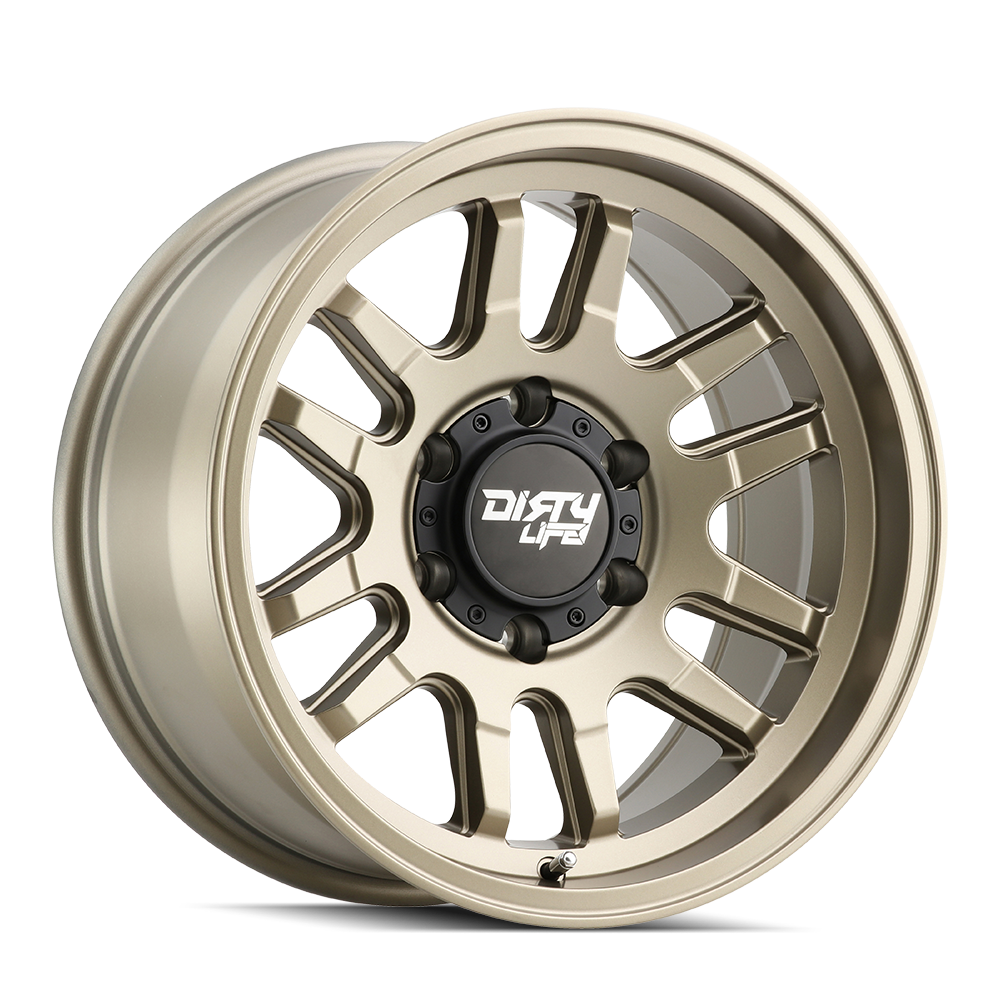 Dirty Life CANYON Satin gold 17x9 -38 5x127mm 71.5mm - Wheelwiz