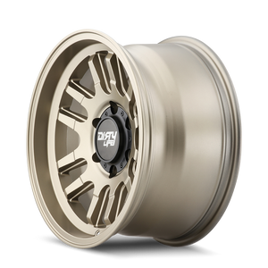 Dirty Life CANYON Satin gold 17x9 0 5x150mm 110mm - Wheelwiz